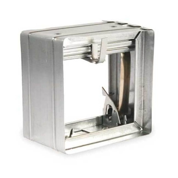 Dayton Square Fire Damper,5-3/4 In. W,165 Deg F 2TGE6