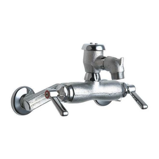 Chicago Faucet Straight,Chrome,Chicago Faucets,12.0gpm 305-VBRRCF