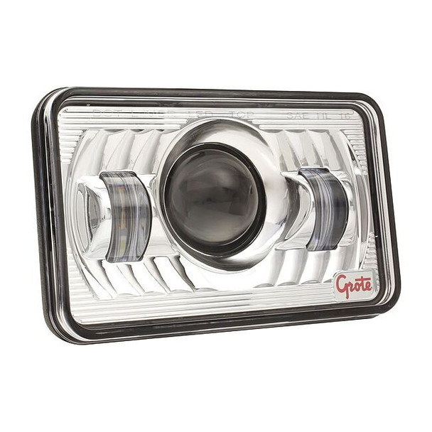 Grote Low Beam Headlight,630 lm,Square,LED 94421-5