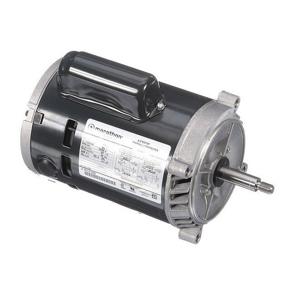 Leeson Mtr,Cap St,1/3 HP,3450,115/230V,56J 5KC37FN65X