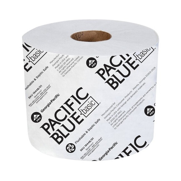Pacific Blue Envision, Standard Core, 2 Ply, 1000 Sheets, White, 48 PK 19448/01