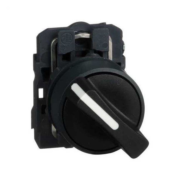 Schneider Electric Non-Illum Selectr Swtch,22mm,2 Pos,Lever XB5AD21