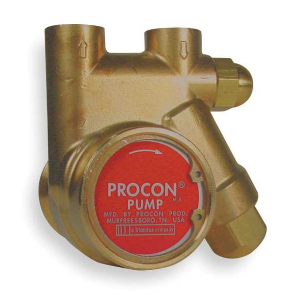 Procon Pump,Rotary Vane,Brass 111A025F11CA 250