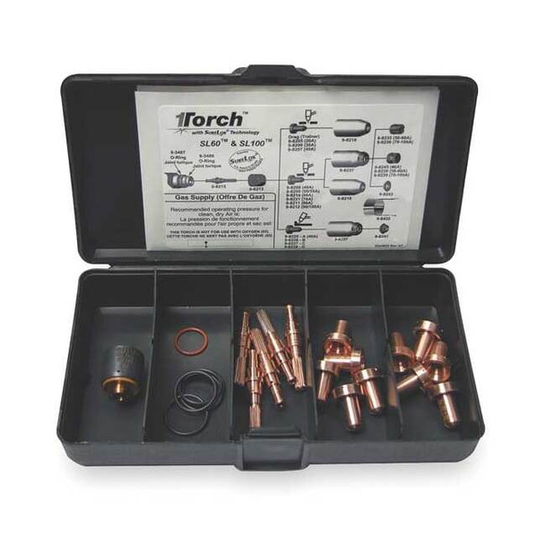 Thermal Dynamics Plasma Torch Consumable Kit,40 Amps 5-2551
