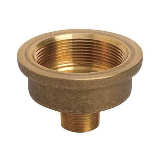 Manufacturer Varies Drum Vent Adaptor,Brass,Brown,Vertical 08181