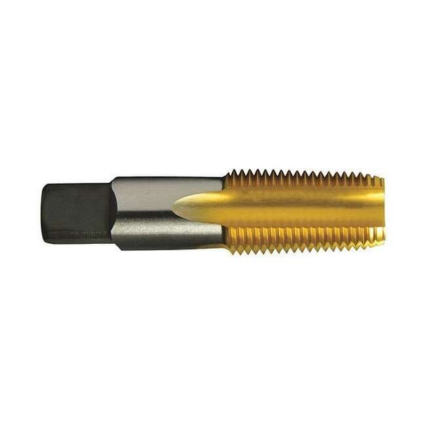 Chicago-Latrobe Pipe Tap, 1/2"-14, Semi-Bottoming, 4 Flutes, NPT 385458