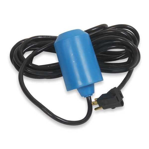 Dayton Float Switch, 30 ft, ABS, 115V AC 3BY83