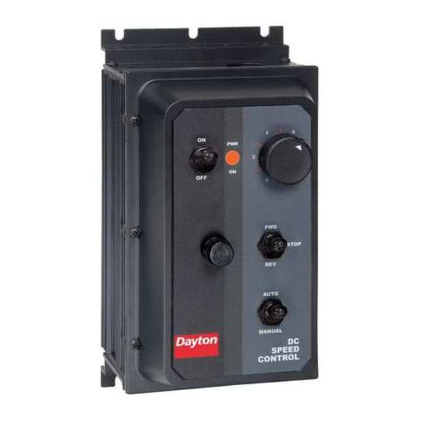 Dayton DC Speed Control, 0-90/180V DC, Enclosed 4Z829