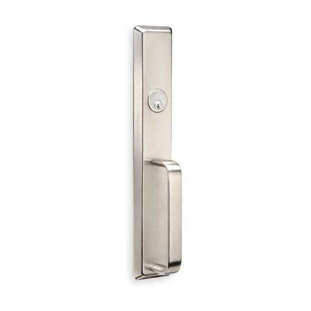 Assa Abloy Accentra Pull,Escutcheon Pull w/Lock,Non-Handed 632F-US32D