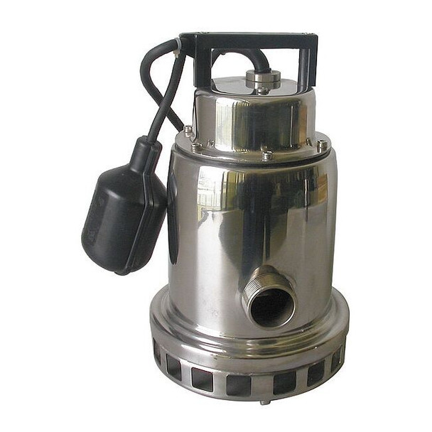 Dayton 1/3 HP 1-1/4" M Submersible Sump Pump 120V AC Tether 3YU74