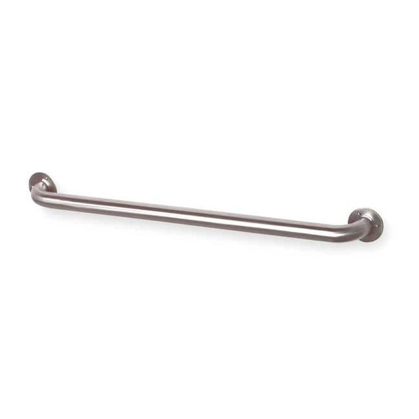 Manufacturer Varies Straight Grab Bar, 32" L, Stainless Steel, Satin 3P919