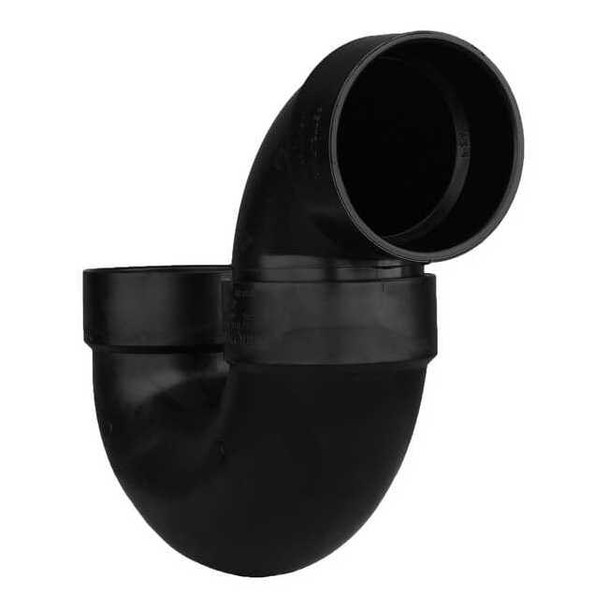 Manufacturer Varies P-Trap with Solvent Weld Joint, 4 x 4 in 02231