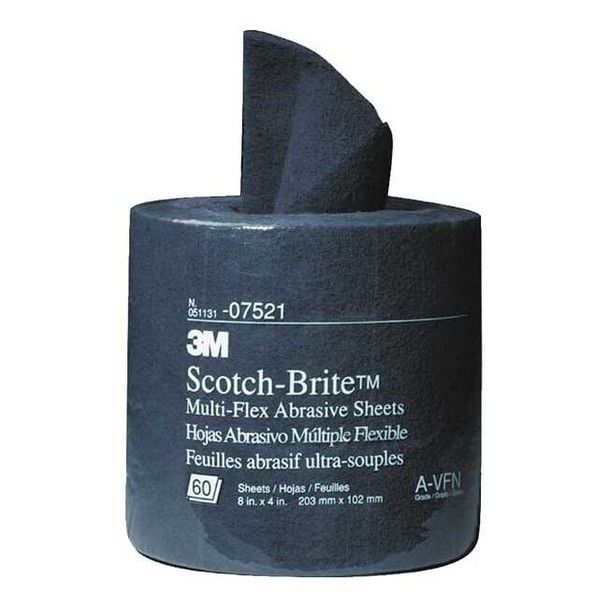 Scotch-Brite Sanding Hand Pad Roll, Alum. Oxide,VF 61500129244