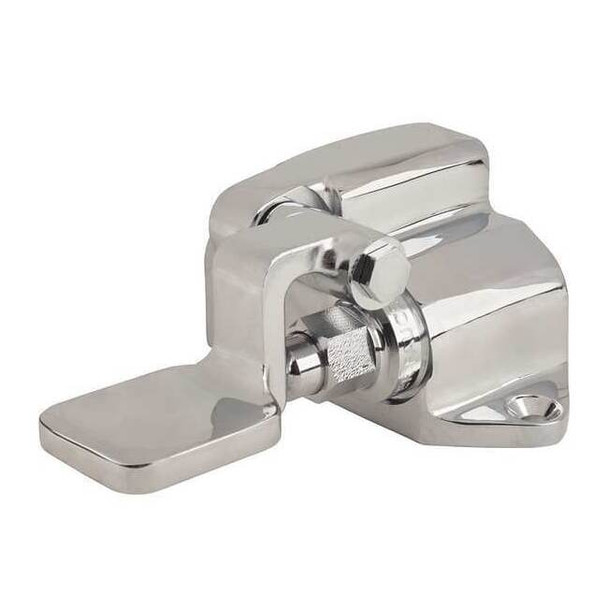 Watersaver Single Foot Pedal Valve, Chrome L3050