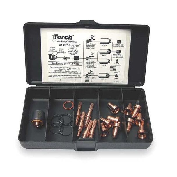 Thermal Dynamics Plasma Torch Consumable Kit,60 Amps 5-2553