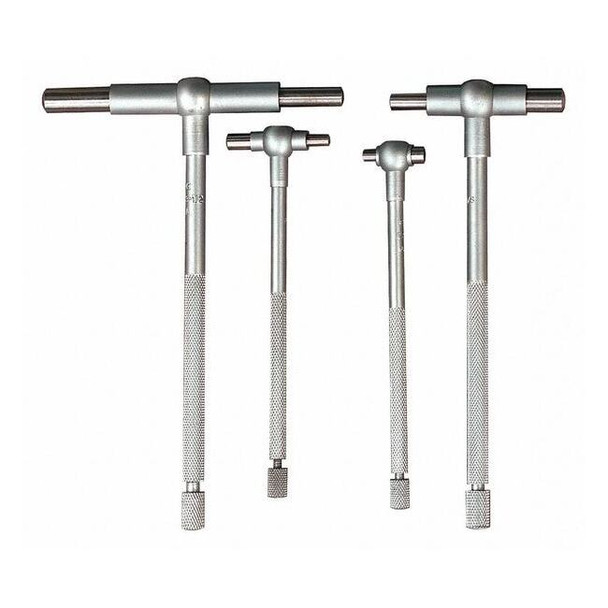 Mitutoyo Telescoping Gauge Set,Number of Pieces 4 155-907
