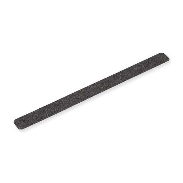 Anti-Slip Tread Oxide Medium Grit 46 Grit Size, Black, 2" W x 2 ft. L