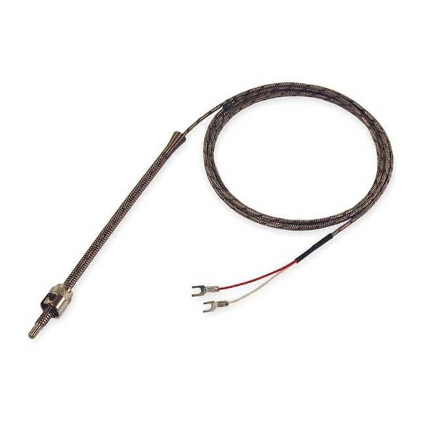Tempco Thermocouple Probe, Spade Lugs, Type J TCP10221