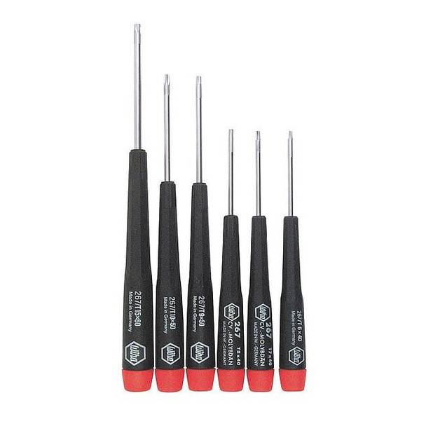 Wiha Precision Screwdriver Set,Torx(R),6 pcs. 26790