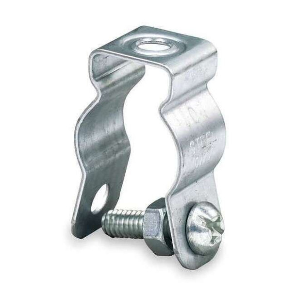 Abb Hanger, Conduit; Pipe Use, 1-1/2 in, Steel, Zinc Plated 6H4-B