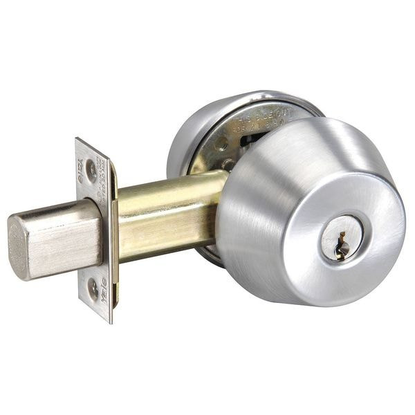 Assa Abloy Accentra Deadbolt, Satin Chrome D222 X 626