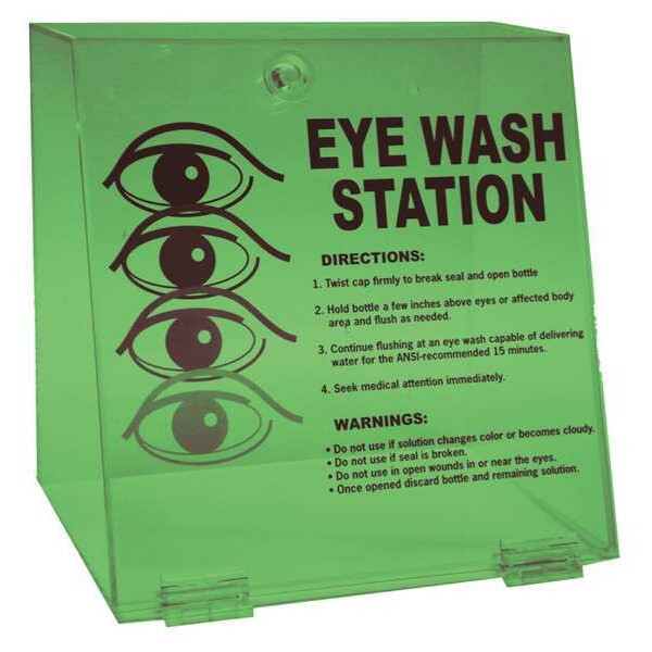 Brady Eyewash Station in Green PD997E