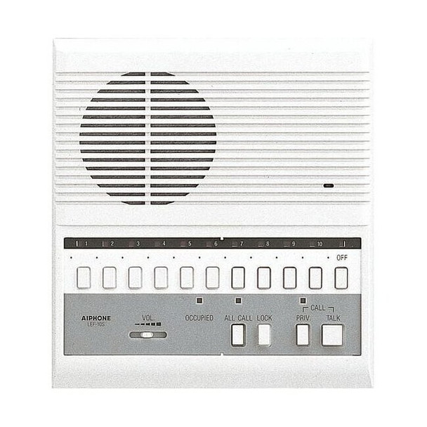 Aiphone Call Audio Master Station,20 Conductors LEF-10S