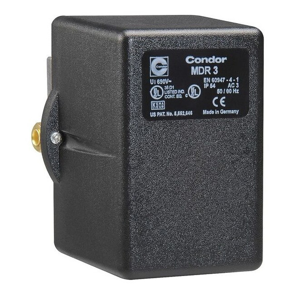 Pressure Switch, Standard, 3PST, 1 Ports, 3/8" FNPT, 60 to 232 psi Range