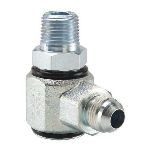 Parker Hydraulic Swivel Fitting,90 deg. Elbow S2103-4-4