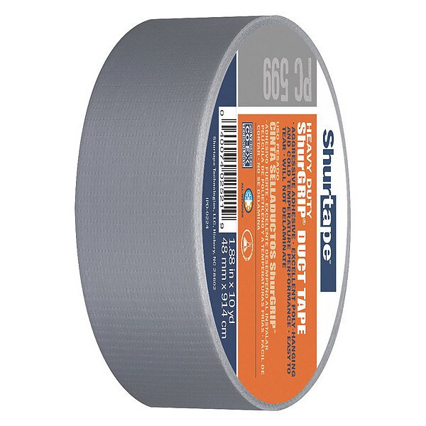 Shurtape DuctTape,Silver,60-1/8ydL,1-7/8inW,PK24 105450