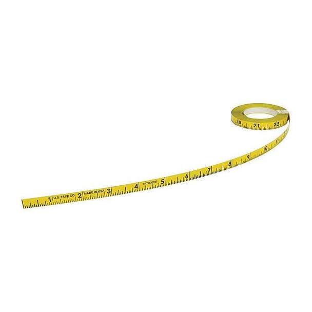 Us Tape 300 in Adhesive Tape Measure, 3/8 in Blade 58500