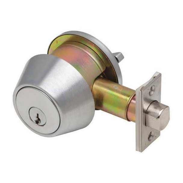Dexter by Schlage Deadbolt Locks,Cylindrical,Grade 2 DB2000-SCT-626-KDC