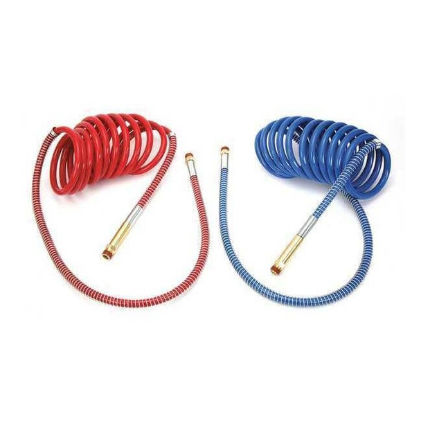 Velvac Air Assembly Set,15 ft.,Red/Blue 022639