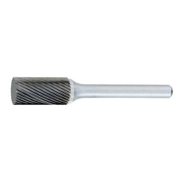 Osg Carbide Bur,Cylindrical Ball Nose,3/8 in 962-3750