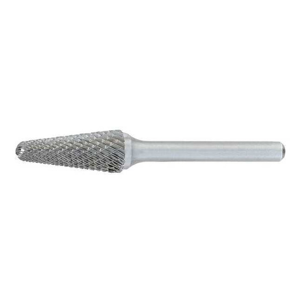 Osg Carbide Bur,14 deg. Included Angle,1/2in 867-5000