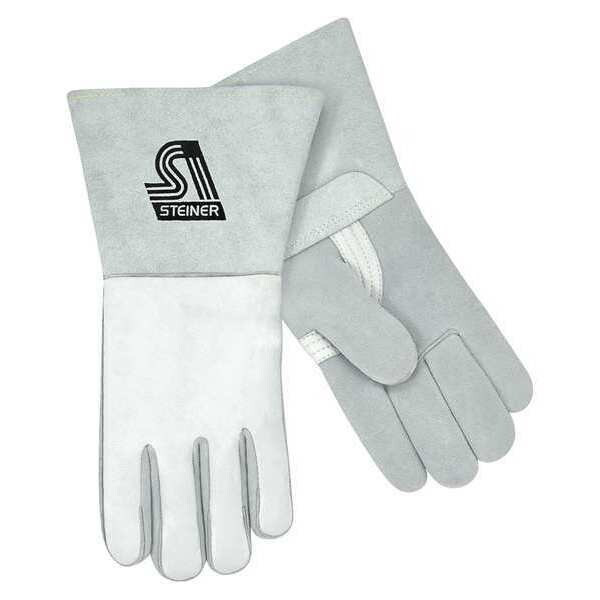 Steiner Welding Gloves, Straight Thumb, S, 1 PR 7502-S