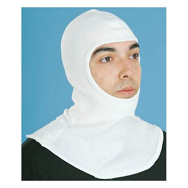 Steel Grip Flame Resistant Hood, Nomex(R), White, Universal NK 2310