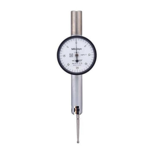 Mitutoyo Dial Test Indicator,Vert,0 to 0.040 In 513-518-10E