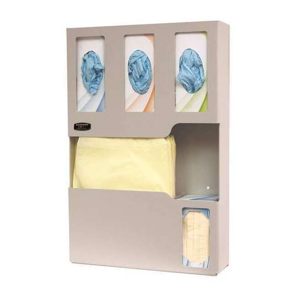 Bowman Dispensers Protection System,Beige,25-1/4inH LD-007
