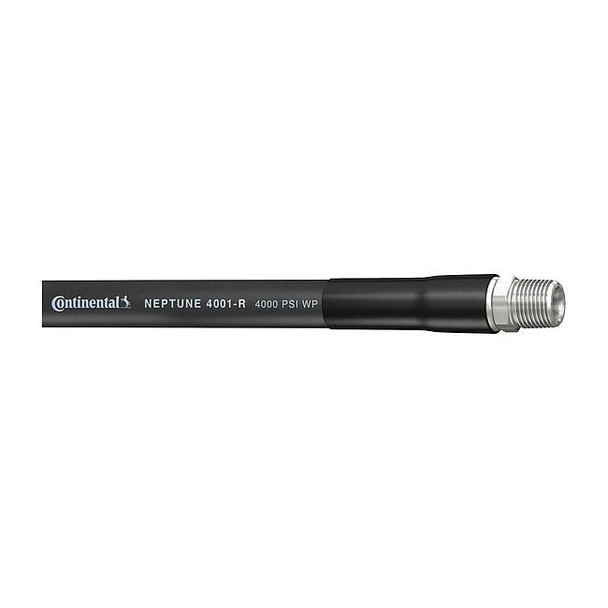 Continental Pressure Washer Hose,3/8" ID x 25 ft. NPK-4K038-025MMS
