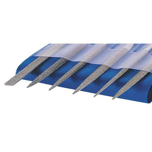 Strauss Needle File Set,Swiss,6 Pieces NF4206D91