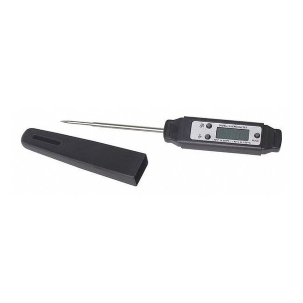 Robinair 4" Stem Digital Pocket Thermometer, -40 Degrees to 390 Degrees F 43240