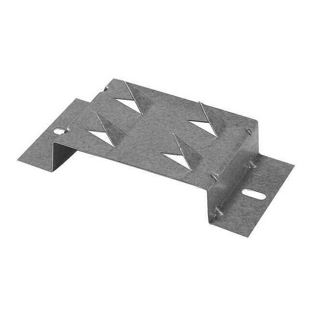 Noise Control Impaling Clips, Steel, 3 in W, 4 in L, 4 PK