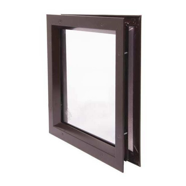 Lite Kit with Glass,Steel,24" Opening H