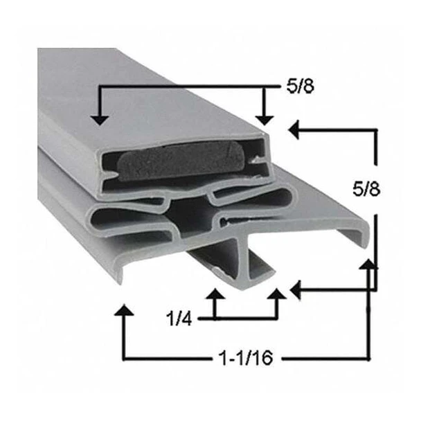 Traulsen Gasket, 59-1/2 in H, 21-1/2 in W 9501