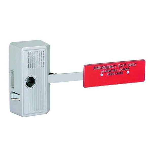 Alarm Lock Exit Door Alarm,Immediate Egress,99dB,Alum 250XUS28