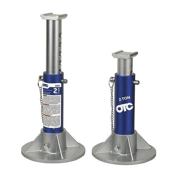 Otc Jack Stands,Aluminum,2 tons,PR SA02