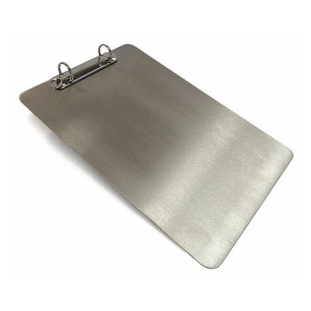 Metal Detectable 8-1/2" X 11" Clipboard, Silver