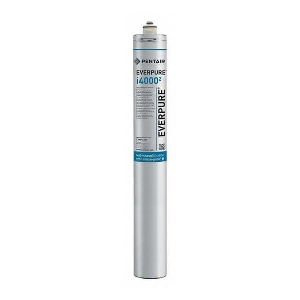 Quick Connect Filter, 1.7 gpm, 0.5 Micron, 3-1/4" O.D., 25 in H