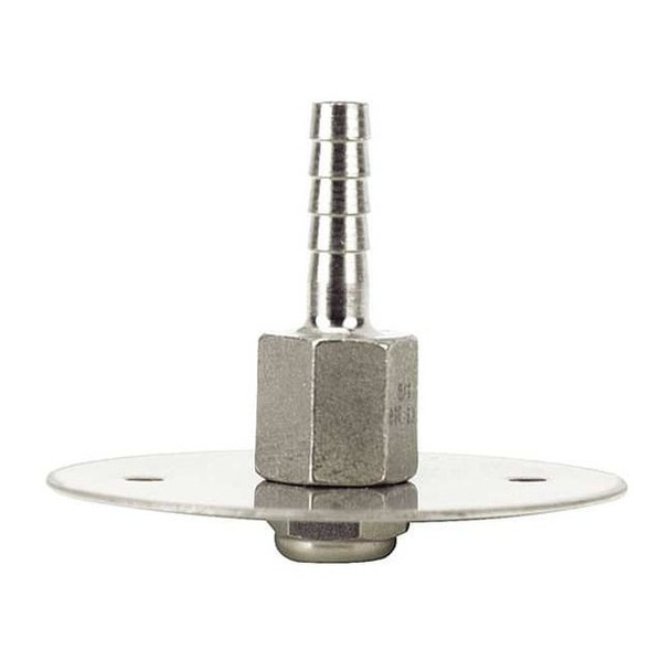 Dwyer Instruments Static Pressure Fitting,316 SS, For 5 mm A-414